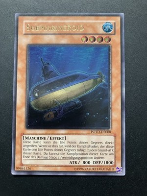 Yu-Gi-Oh! Yugioh Submarineroid POTD-DE008 Ultimate Rare NearMint- Los2