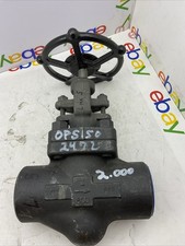 VELAN 2″ GATE VALVE W08-2054B-02TY FLUID GROUP 1 FORGED STEEL CLASS 800