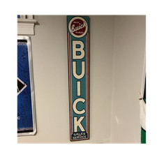 Buick Sales Service Valve In Head Vertical Advertising Sign Automobiles