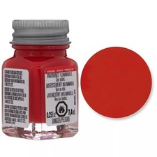 Testors Enamel Paint Flat Red 0.25 oz - 1150