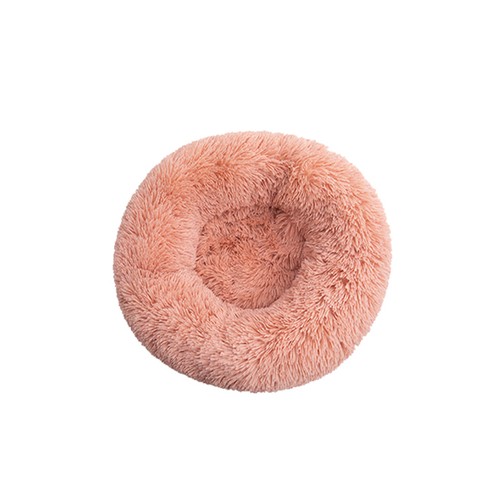 Donut Pet Bed for Dogs & Cats – Round, Washable, 5 Sizes (50–100cm)