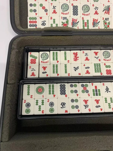 Mah Jong Game Set 152 Tiles - 4 Trays FREE SHIPPING - Picture 14 of 24