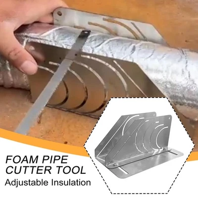 Pipe Cutting Guide Universal Design Space-saving 45-degree Rubber Insulation - Bild 1 von 4