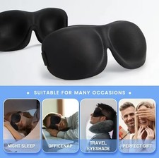 100 Silk Sleep Mask for Women Men Side Sleeper - Light Blocking Eye Mask for...
