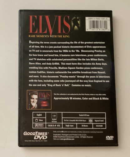 Elvis Presley G I Blues Coffee Mug & DVD ELVIS Rare Moments With the King - Picture 11 of 17
