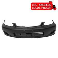 Primed Front Bumper Cover Fascia For 1999-2000 Honda Civic Ho1000184 - La