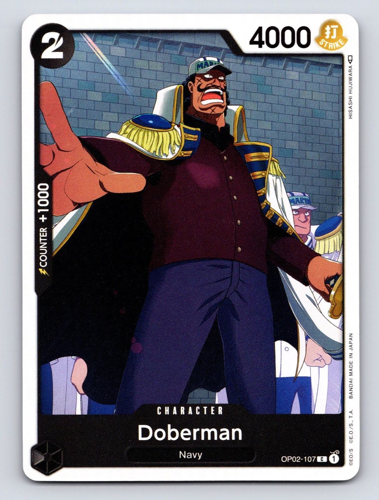 Doberman C Paramount War OP02-107 NM