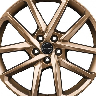 4 Borbet Wheels N 8.0x18 ET40 5x114.3 BRONM for Mazda 3 3 MPS 3