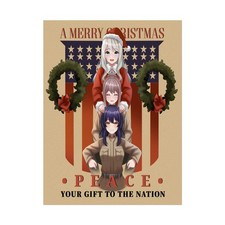 A Merry Christmas Peace Posters