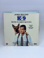 K-9 LaserDisc 1989 Action Comedy James Belushi MCA Home Video CLV
