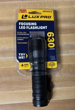 LuxPro LP630V3 Focusing LED Flashlight - Batteries Included 630 Lumens🔥NEW🔥