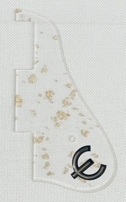 Clear Transparent 1-Ply For Fit Epiphone ES-339 E Logo Electric Guitar Pickguard
