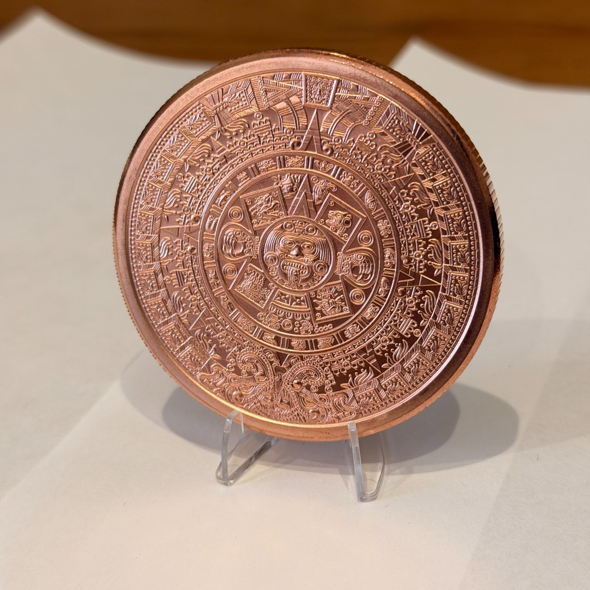 5 oz Aztec Calendar Copper Round .999 Fine Copper Bullion | eBay