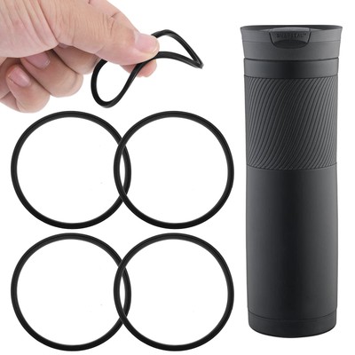 4 Pack Replacement Gasket Compatible with Contigo Snapseal Byron Travel Mug 16oz