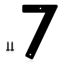8 inch Aluminum Metal Letters Numbers for Outdoor Signs, Personalized Address...