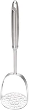 Potato Masher, Dual Arc for Easy, Labor-Saving Mashing, 304 Stainless Steel, Stu