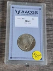 1922 peace dollar AACGS MS