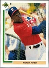 1991 Upper Deck Short Print Baseball #SP1 Michael Jordan Pre-Rookie Card RC