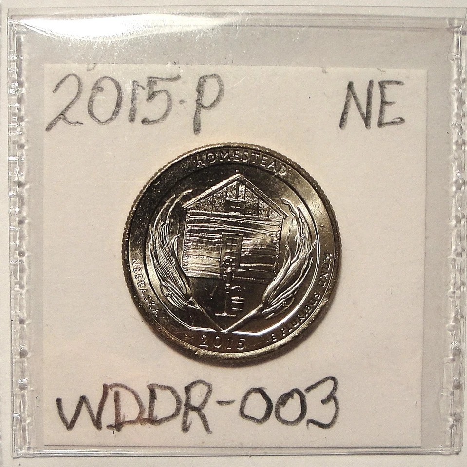 2015 P HOMESTEAD DOUBLED DIE ERROR WDDR-003 DOUBLED WINDOW SILL L2 - Image 2 of 4