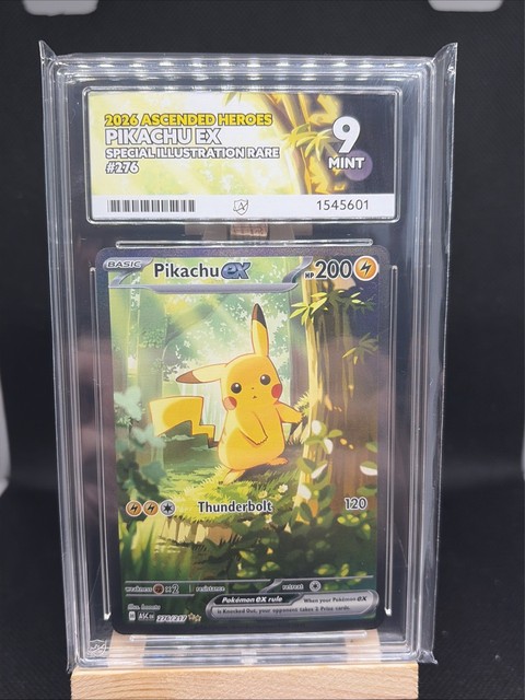 Pikachu ex #276 (Ascended Heroes)