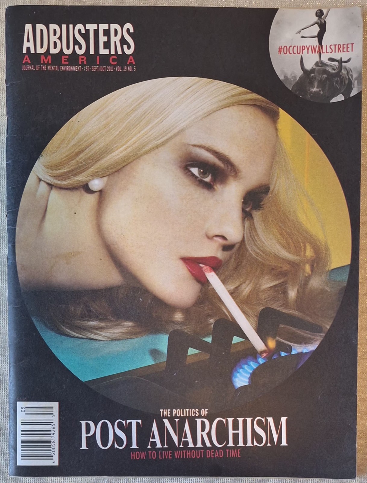 Adbusters America Magazine Sept/Oct 2011 #97, Vol.19 No.5 Vintage, Culture