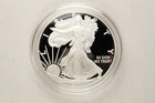 NobleSpirit GEM BU 2008 W PROOF American Silver Eagle 1oz .999 w Box & CoA