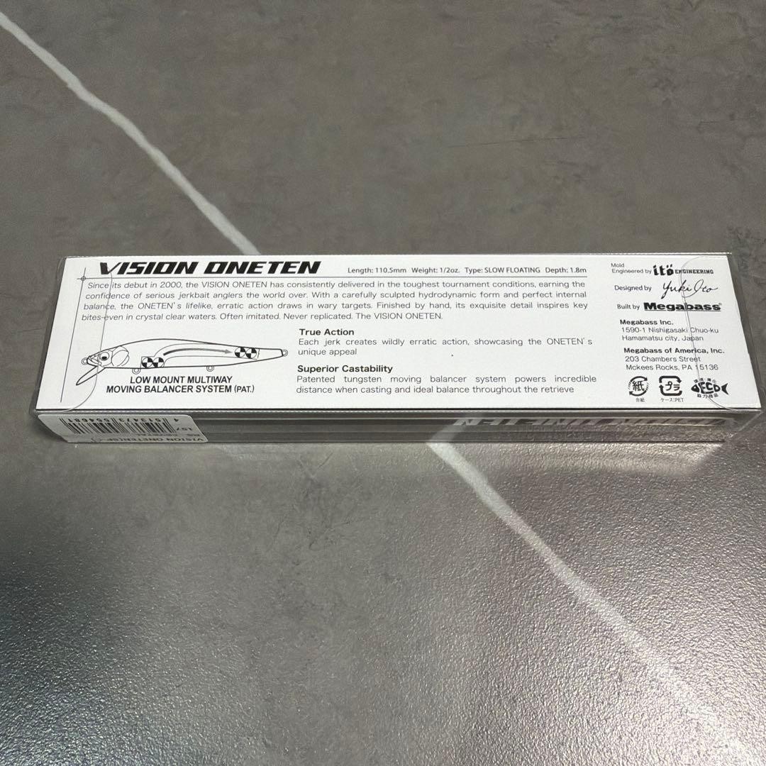 lMEGABASS Vision Oneten 110 RS CRYSTAL SP-C Japan Exclusive Color JDM Super Rare - Image 3