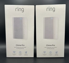 New Lot Of 2 Ring Chime Pro Wifi Extender and...