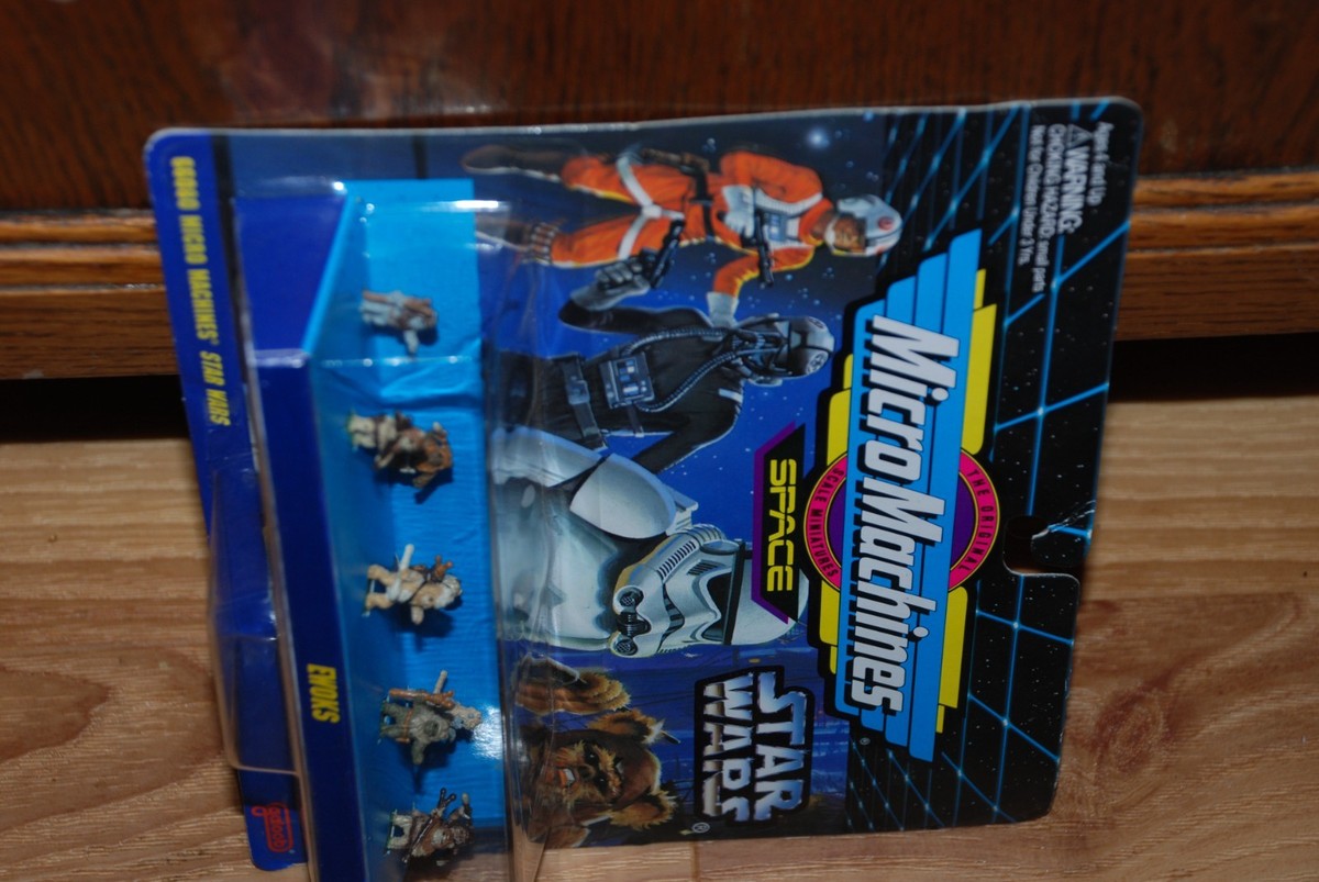 Star Wars 66080 Micro Machines Ewoks Space Figures 1994 for