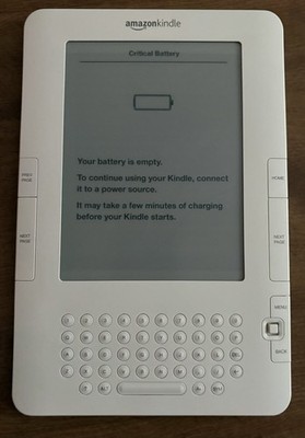 Amazon Kindle Bundle with Case 2nd Generation D00701 White Keyboard