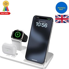Wireless Charger 3 in 1 Kabellose Ladestation für iPhone 15/14/13/12/11 und