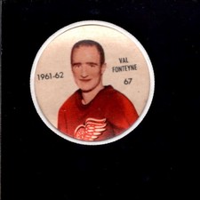 1961 Shirriff/Salada Coins #67 Val Fonteyne EX+ J3042400