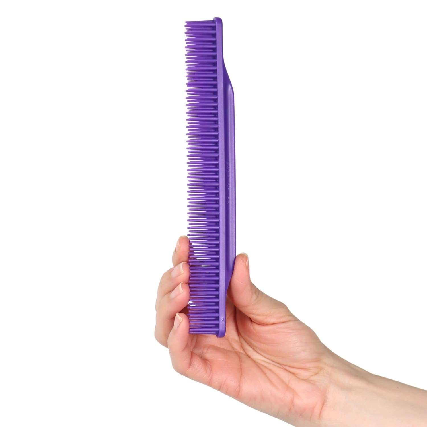 Allegro Combs 3-Row Detangling Comb, Wide Tooth Curl Defining Brush, Perfect