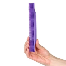 Allegro Combs 3-Row Detangling Comb, Wide Tooth Curl Defining Brush, Perfect