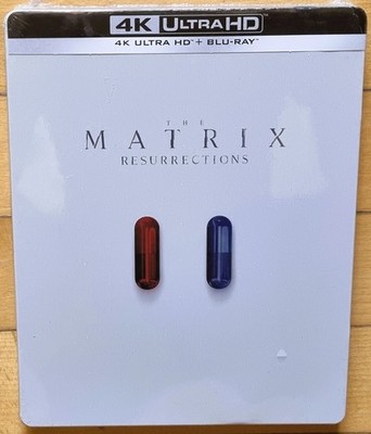 Matrix Resurrection - Steelbook 4K Blu-ray (Italien Import) NEU/OVP
