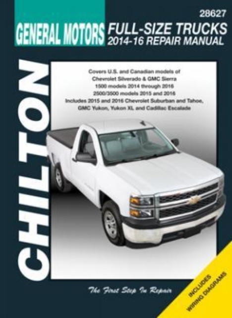 Chevrolet Silverado (Chilton) 2014-2016 by Haynes Publishing (Paperback Book)