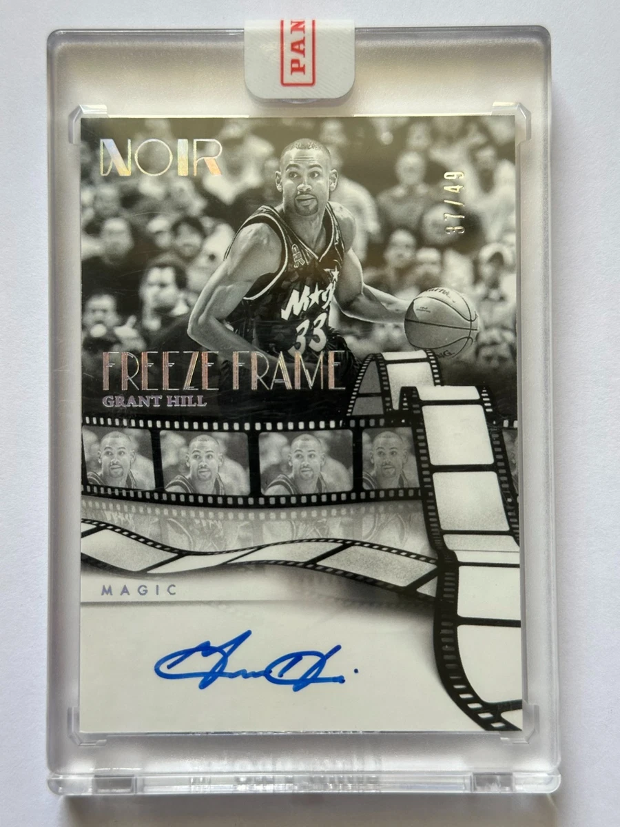 Panini Grant Hill Basketball Original Autographed Sports Trading