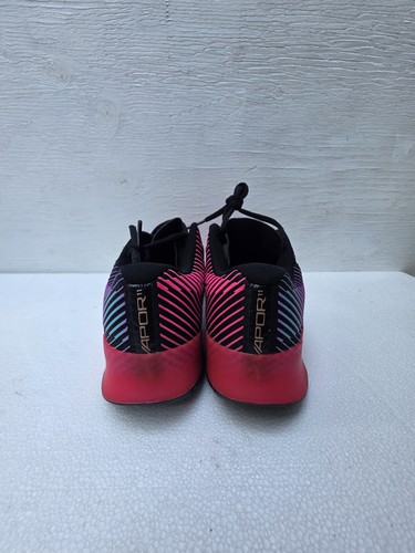 Nuove Nike NikeCourt Air Zoom Vapor 11 Premium da donna taglia 10 nere rosa firebery - Foto 6 di 11