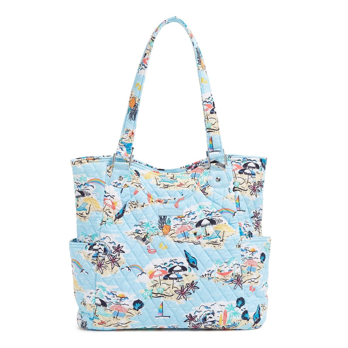 Vera Bradley Beach Treasures Large Glenna Satchel Tote Shoulder Bag Purse  NWT