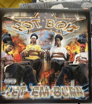 Hot Boys Let Em Burn Vinyl Promo Mint Double LP