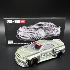 In Stock- Kaido House x Mini GT 1:64 Nissan Skyline GT-R (R34) Kaido Works V4