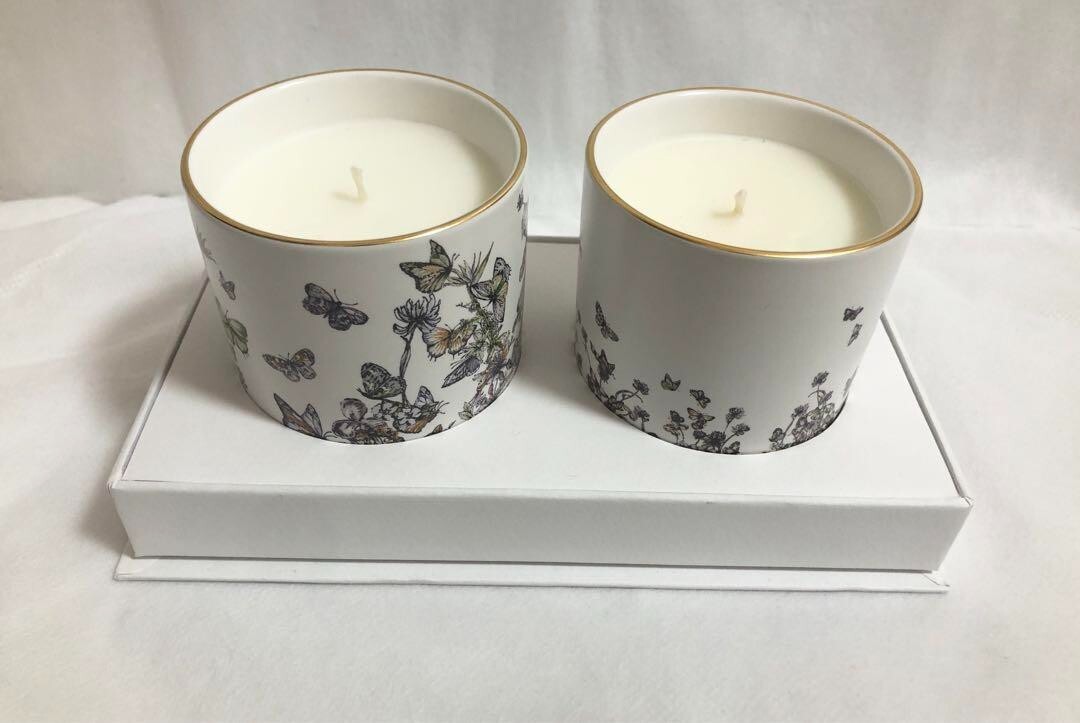 Dior Mini Aroma Candle Set Butterfly Around New | eBay