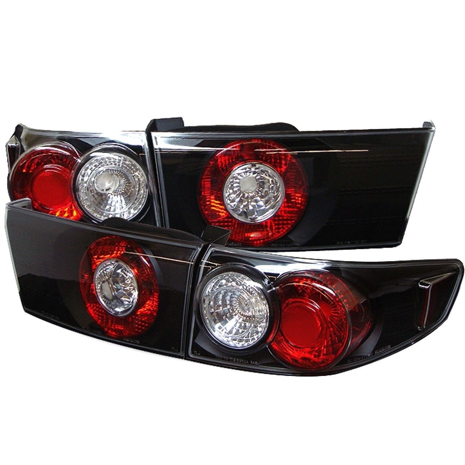 Spyder Auto 5003980 Euro Style Tail Lights Fits 03-05 Accord | eBay
