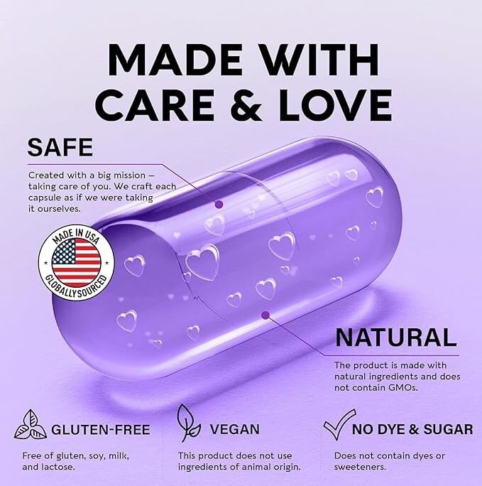 Saffron Supplement 88.5 mg Vegan Eye Health & Vision Enhancer