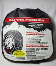 Alpine Premier Tire Chains #1530 Passenger Vehicles SAE Class S Diamond