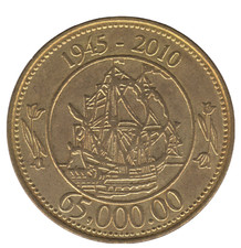 2010 Netherlands Bakker Token – 65,000 – 65th Anniversary