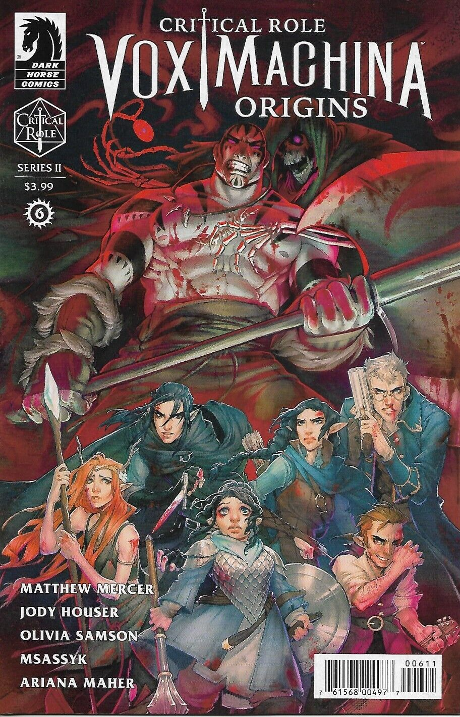 CRITICAL ROLE VOX MACHINA ORIGINS II (2019) #6 - Back Issue (S)
