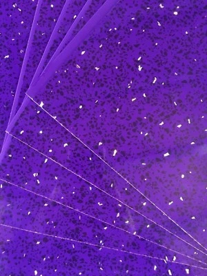 DBS 10 Purple Sparkle Glitter Bathroom Cladding PVC Plastic Shower Wall Panels
