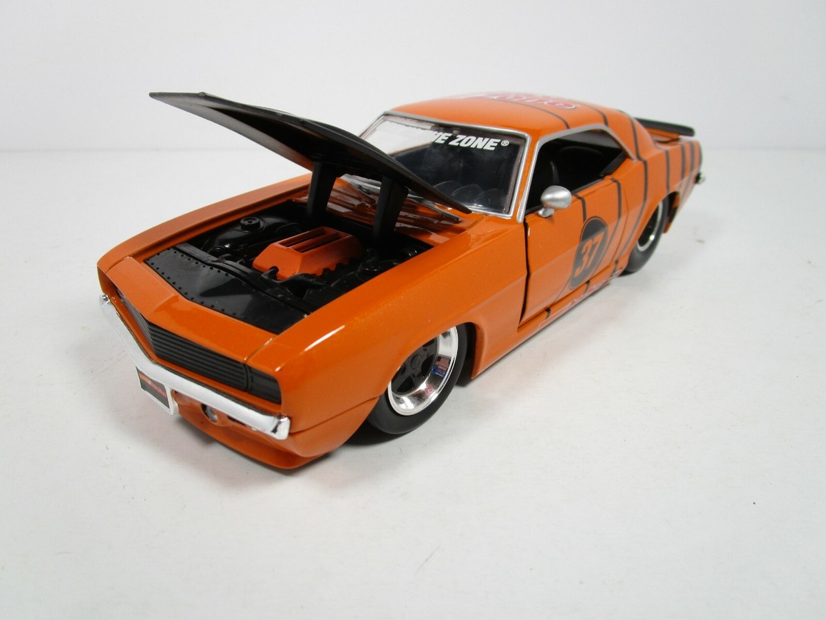 ミニカー Jada Toys 1 24 BIGTIME Muscle 1969 Chevy Jada Big Time Muscle 1969 Chevy Camaro Auto Zone, Diecast 1