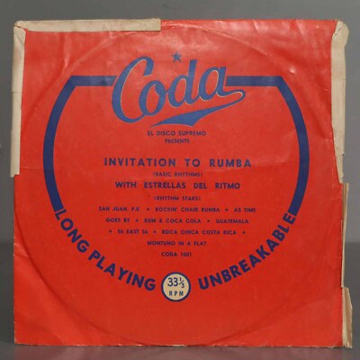 LP. Irving Fields, Las Estrellas Del Ritmo  Invitation To Rumba 